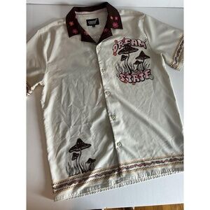 Fresh‎ Prints Of Bel Air, Mens Button Up Shirt, Dream State, Bowling  Size S